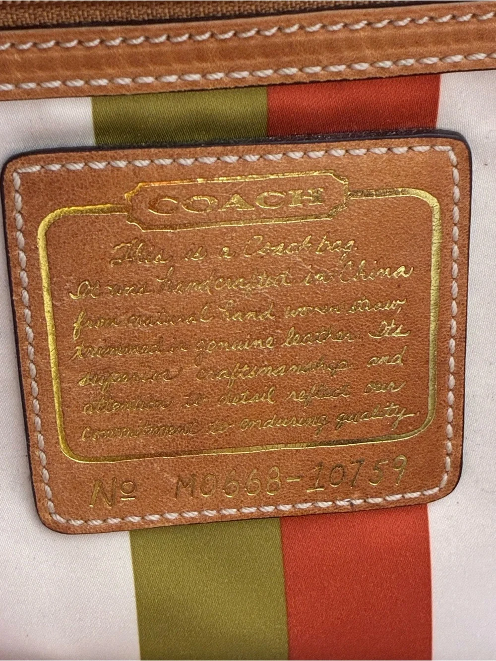 Coach limited edition 65th Legacy Lilly HT basket tote - Picture 11 of 12